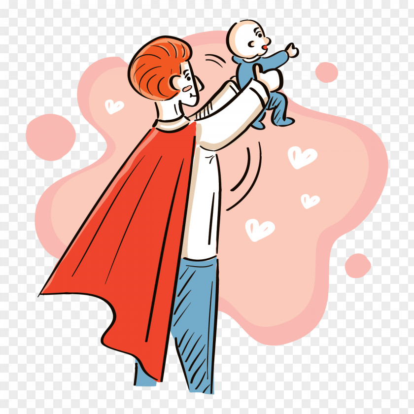 Superman Vector Graphics Father's Day Superhero PNG