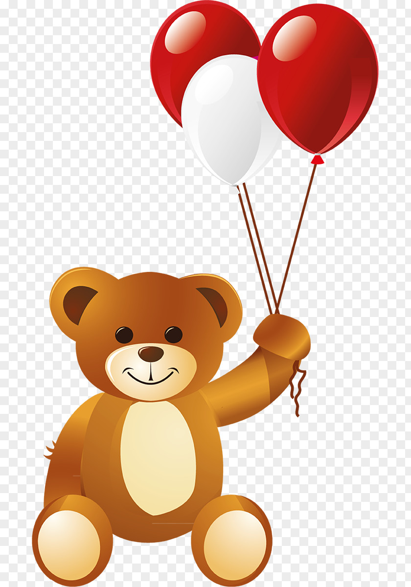 Teddy Bear Balloon Stuffed Animals & Cuddly Toys PNG bear Toys, clipart PNG