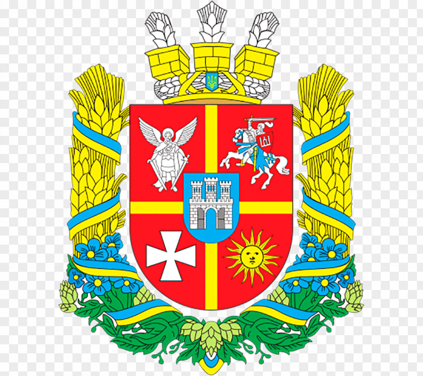 Zhytomyr Oblast Coat Of Arms Ukraine Coats The Regions Crest PNG