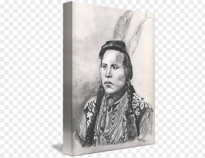 American Indian Imagekind Art Poster Portrait Photography PNG