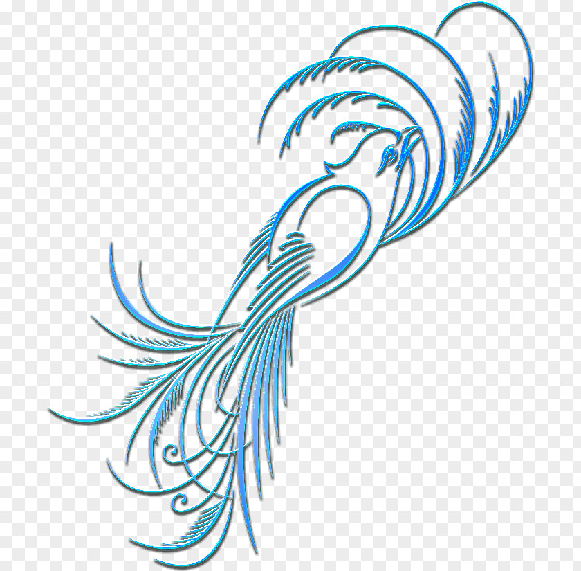 Feather Line Art Character Clip PNG