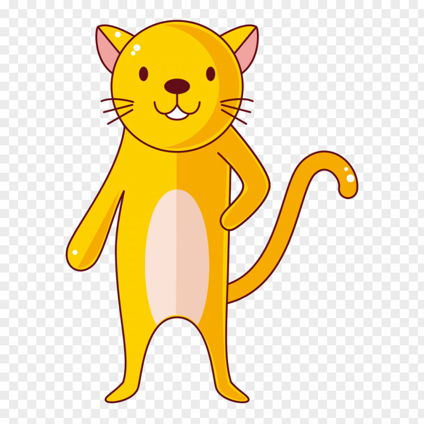 Little Fox Whiskers Cat Kitten Clip Art PNG