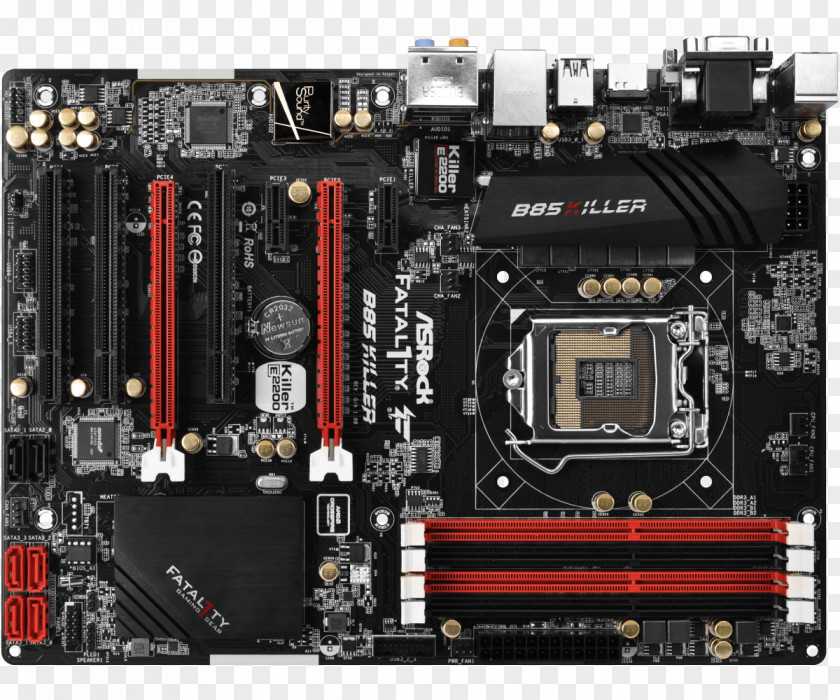 Motherboard ASRock Fatal1ty FM2A88X+ Killer B85 LGA 1150 PNG