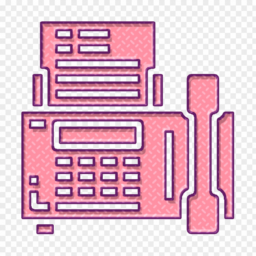 Office Stationery Icon Fax PNG