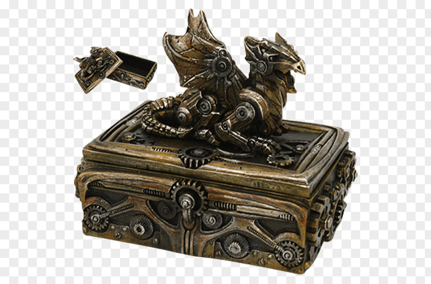 Science Fiction Steampunk Fantasy Container Dragon PNG