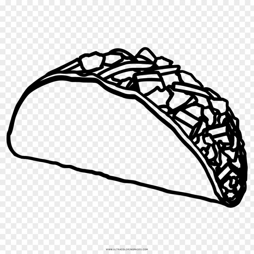 Taco Drawing Coloring Book Food PNG