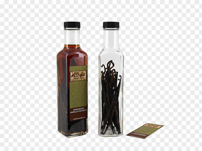 Vanilla Distilled Beverage Wine Liqueur Extract Bottle PNG