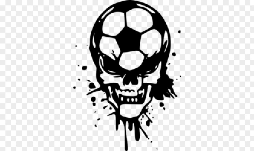 Football Wall Decal Tattoo Skull PNG