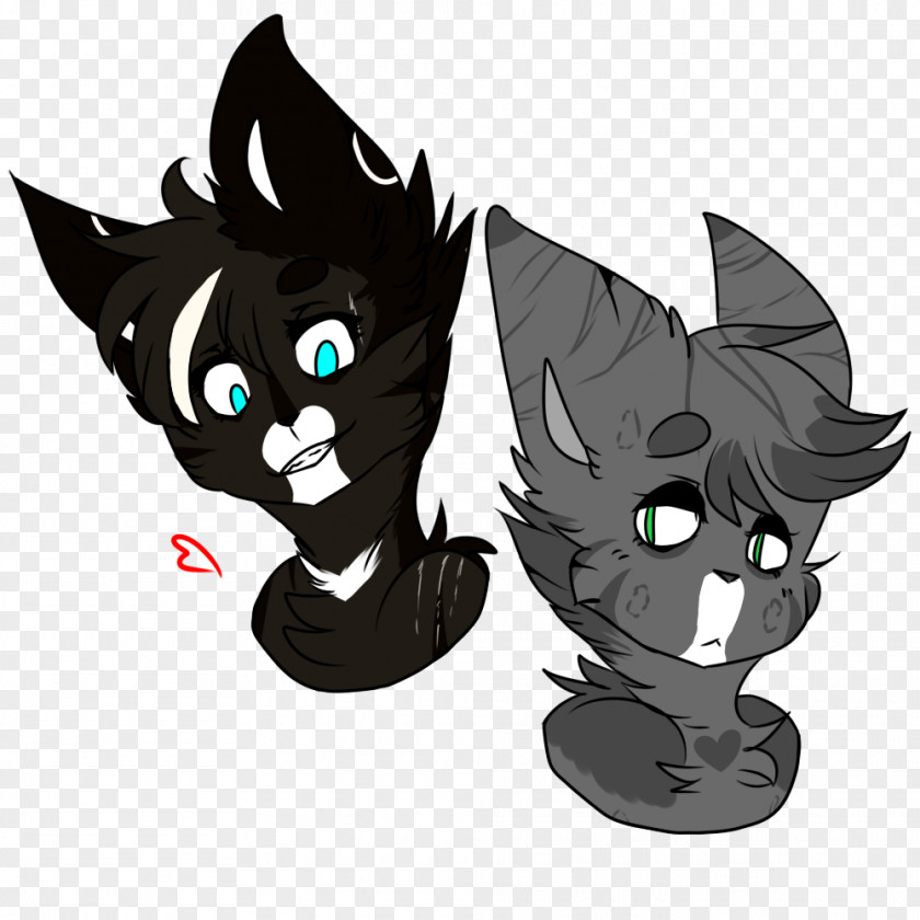 Kitten Black Cat Whiskers Horse PNG