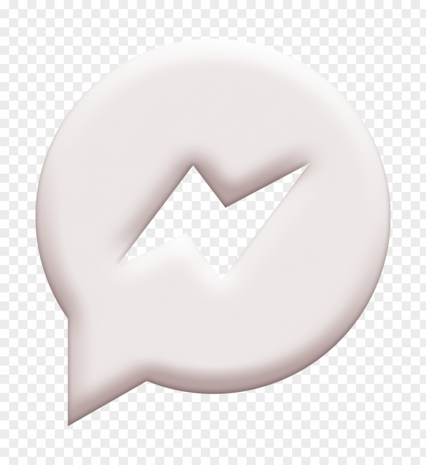 Symbol Blackandwhite Circle Icon Face Book Messenger PNG