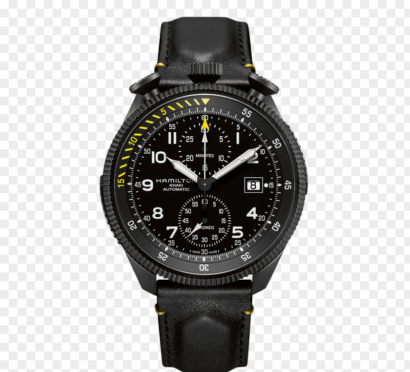 Watch Hamilton Company Khaki Field Quartz King Chronograph PNG