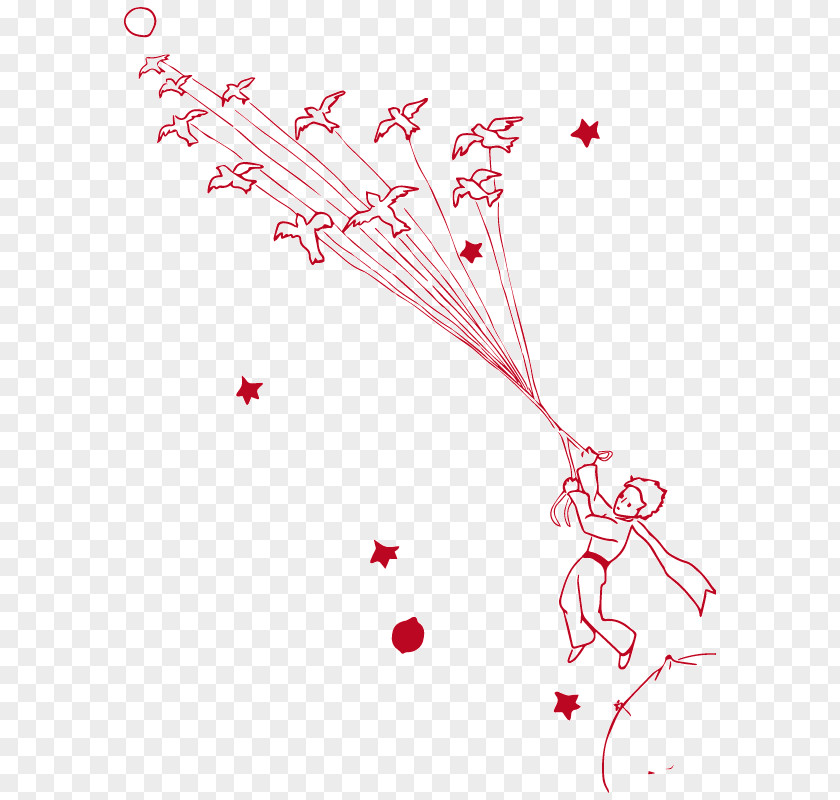 Child The Little Prince Coloring Book Free PNG