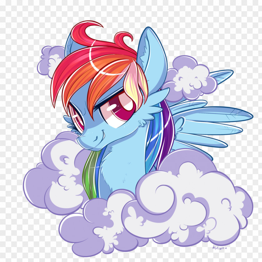 Little Pony Rainbow Dash Horse Equestria Illustration Fan Art PNG
