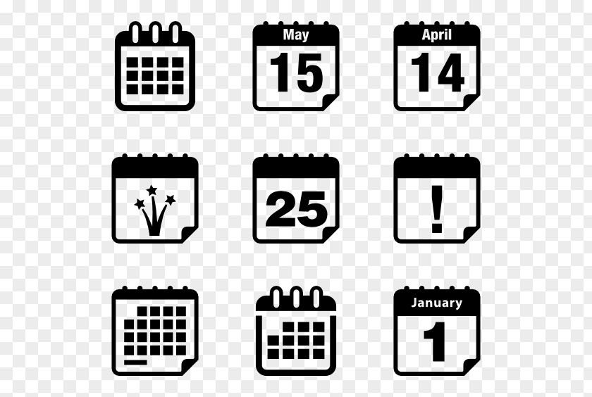 Schedule Calendar Date Logo Symbol PNG