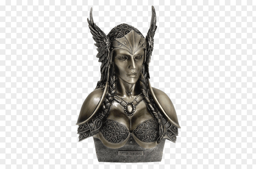 Statue Bust Valkyrie Norse Mythology Sculpture PNG
