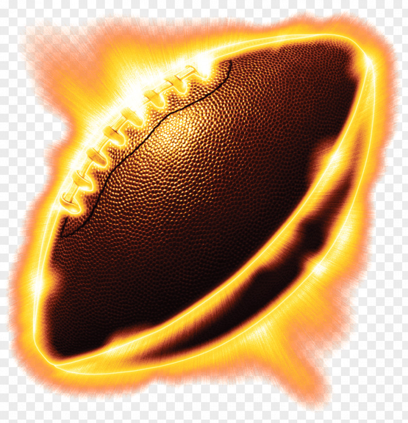 With A Fire Football American NFL Flag Wiffle Ball PNG