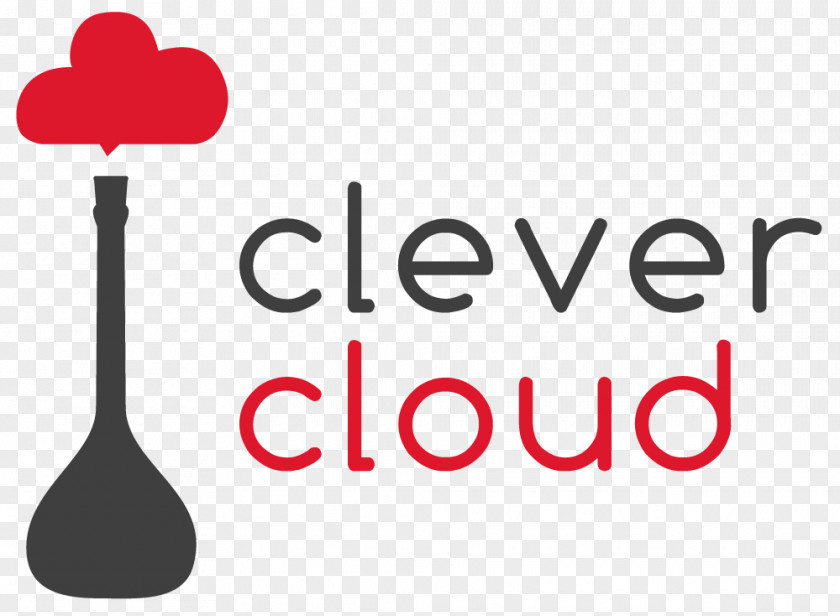 Clever French Sayings Logo Cloud SAS Brand Product Font PNG