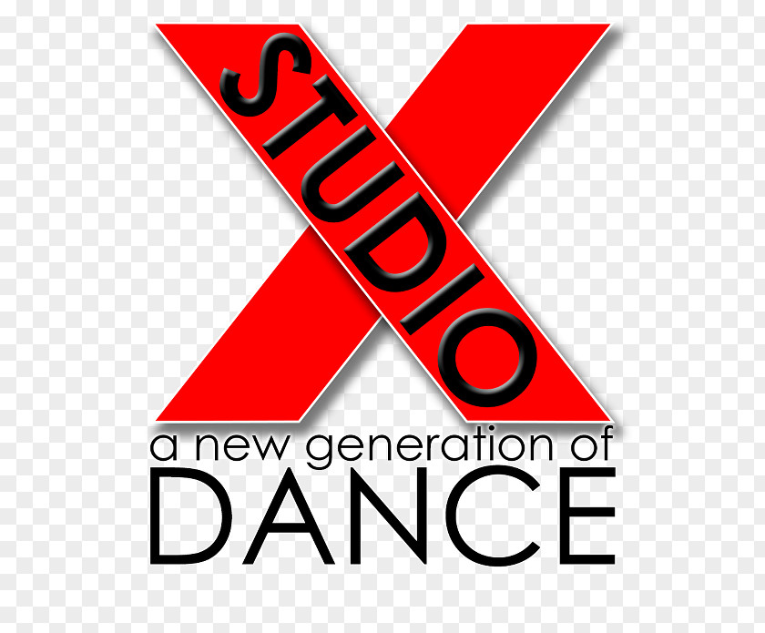 Dance Studio X Logo Brand Font PNG