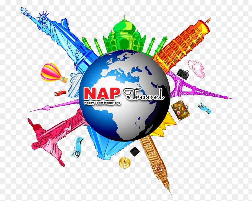 Outbound Travel World Clip Art PNG