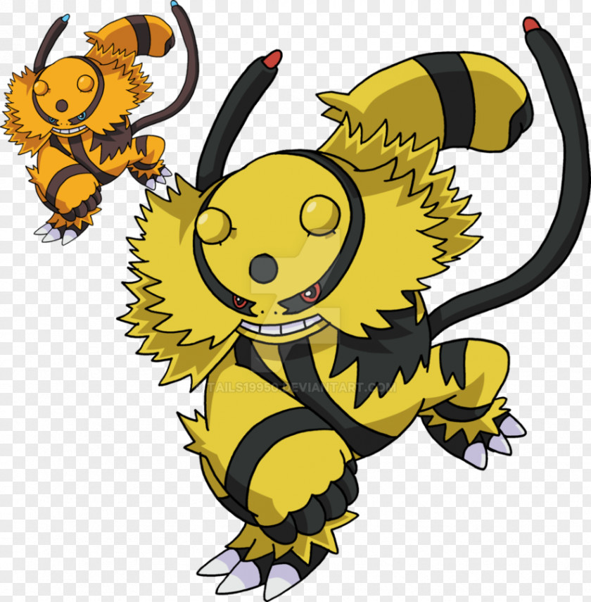 Pokémon Diamond And Pearl Electivire Sun Moon Art PNG