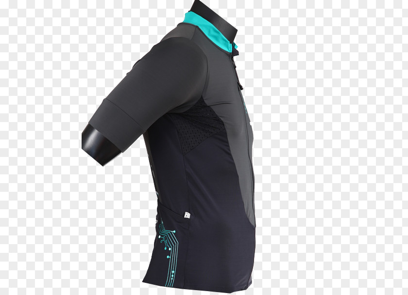 Sleeve Shoulder Wetsuit Black M PNG