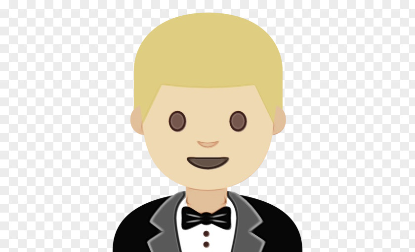 Style Gentleman Boy Cartoon PNG