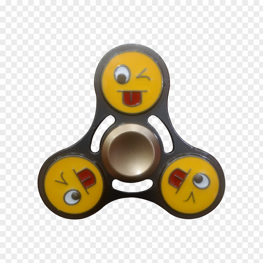 V Fidget Spinner Fidgeting Anxiety Toy Emoji PNG