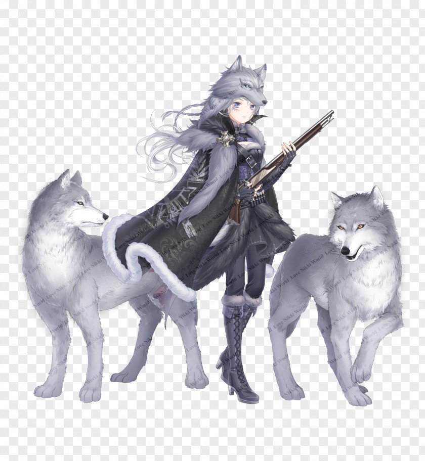 4k Snow Wolf Love Nikki-Dress UP Queen Video Games Image PNG