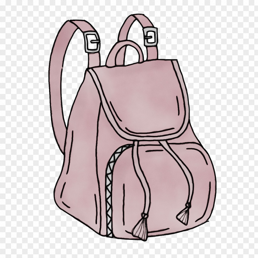 Bag Backpack Pink Handbag Shoulder PNG