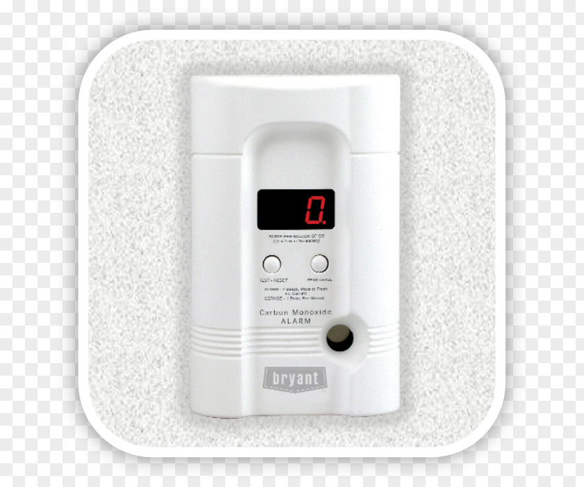 Carbon Monoxide Detector Electronics Alarm Device PNG