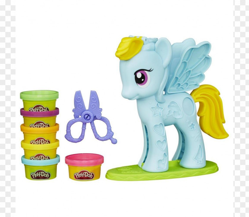 My Little Pony Rainbow Dash Play-Doh Toy PNG