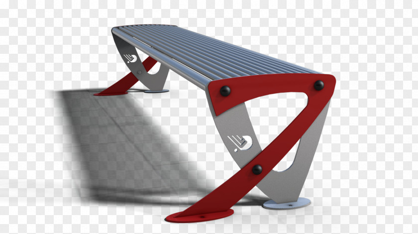 Street Furniture Bench Metal Seat PNG