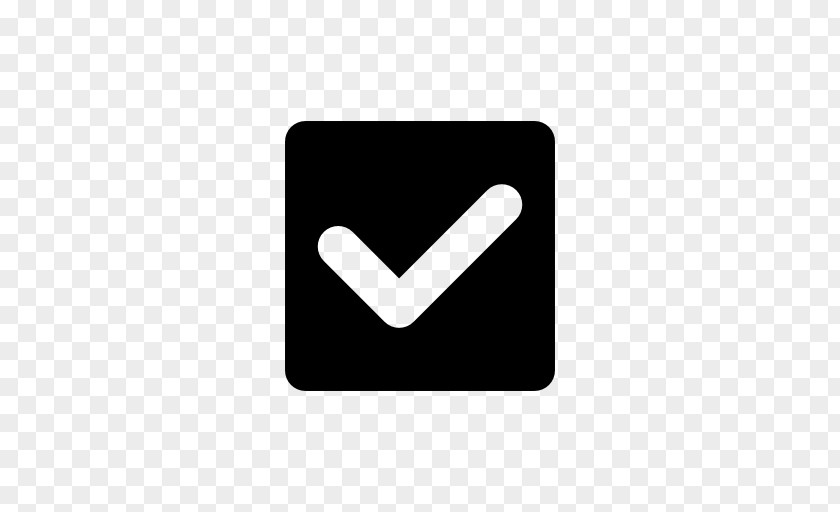 Button Check Mark Checkbox PNG