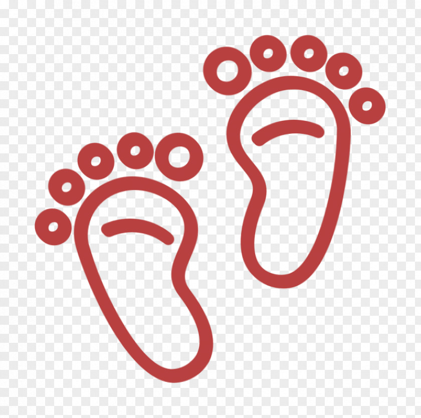 Footprint Icon Baby Foot PNG