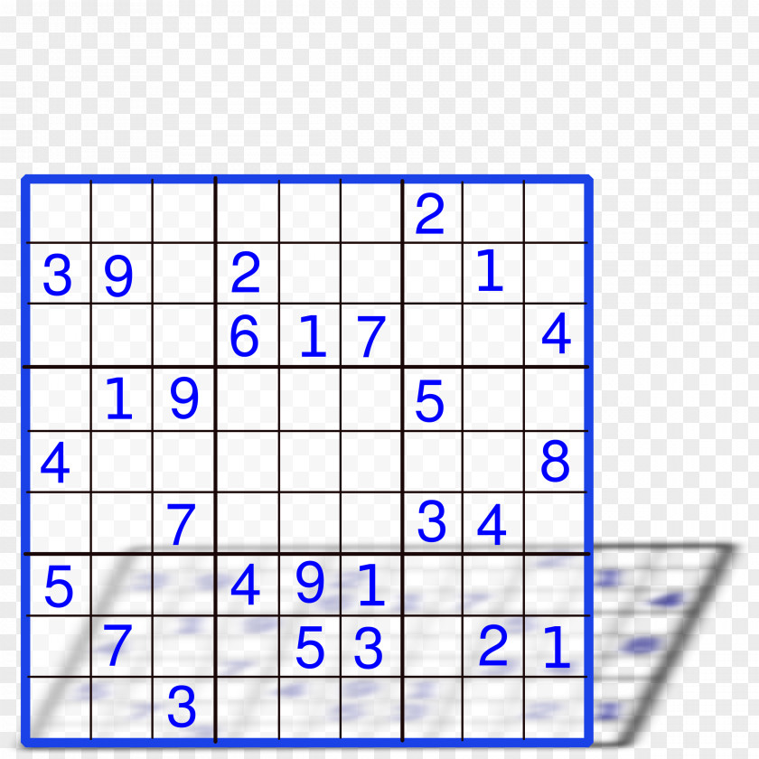 Sudoku Clip Art PNG