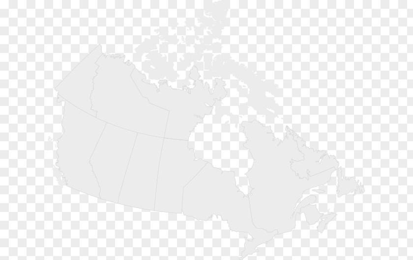 Canada White Black Map Oval PNG