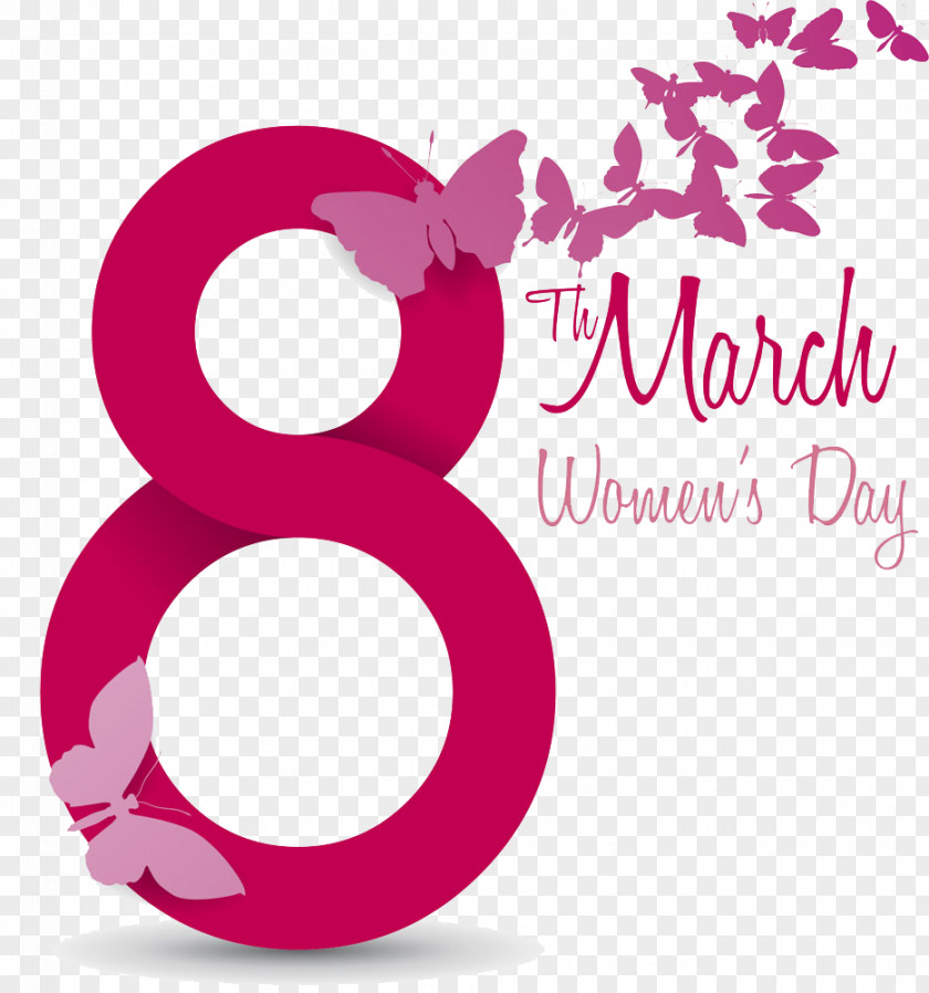 Day 8 Digital Picture International Women's March Clip Art PNG
