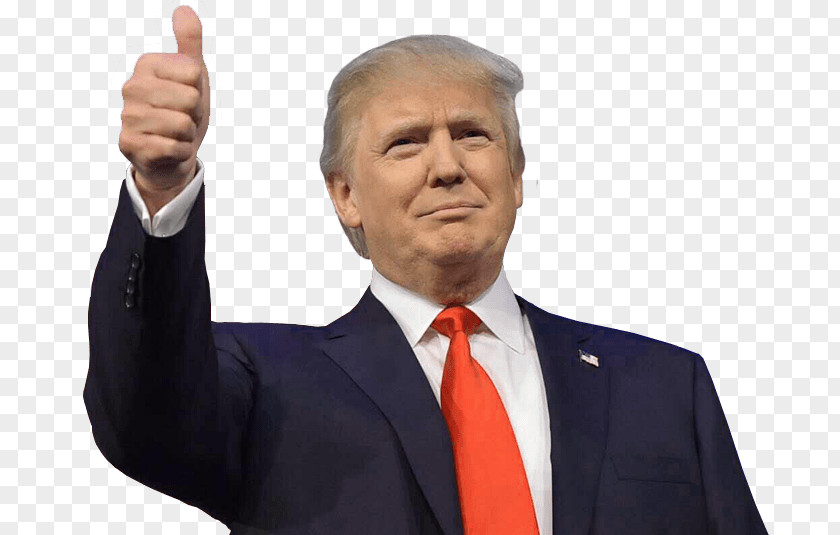 Donald Trump Thumb Up PNG Up, President clipart PNG