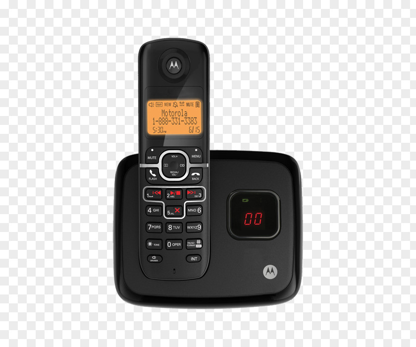 Answering Machine Digital Enhanced Cordless Telecommunications Telephone Handset Home & Business Phones PNG