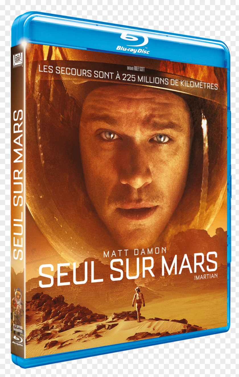 Dvd Ridley Scott The Martian Blu-ray Disc Mark Watney DVD PNG