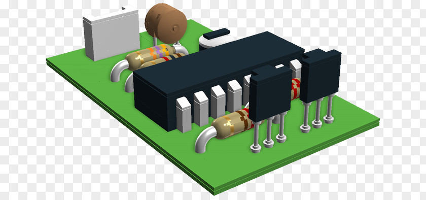 Printed Circuit Board Electronic Component Electronics PNG