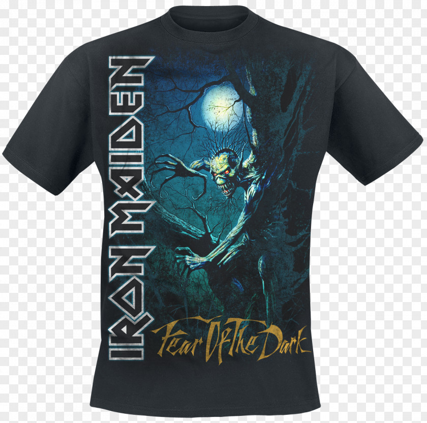 T-shirt Fear Of The Dark Clothing Top PNG