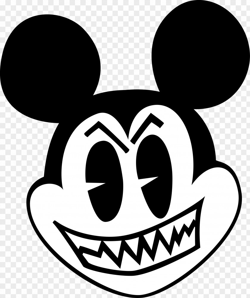 Mickey Mouse Minnie Black And White Clip Art PNG