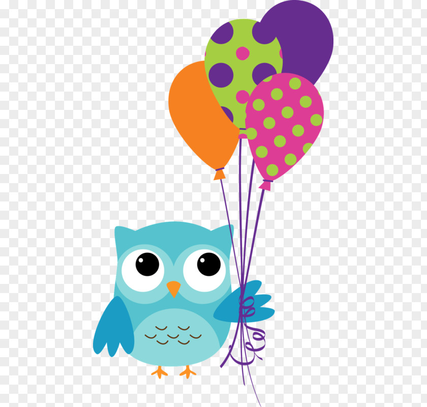 Owl Birthday Cake Clip Art PNG