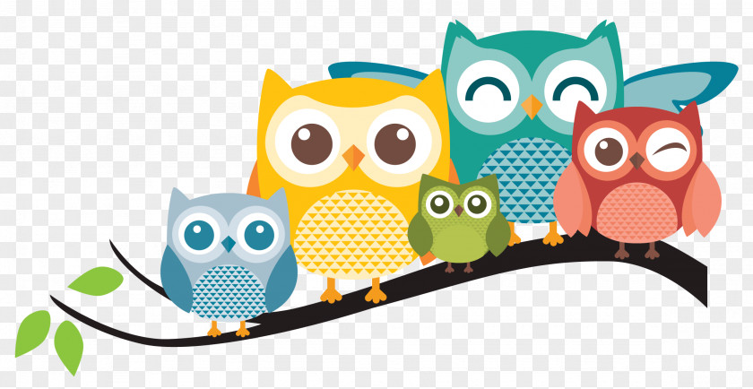 Owl Cartoon Clip Art PNG