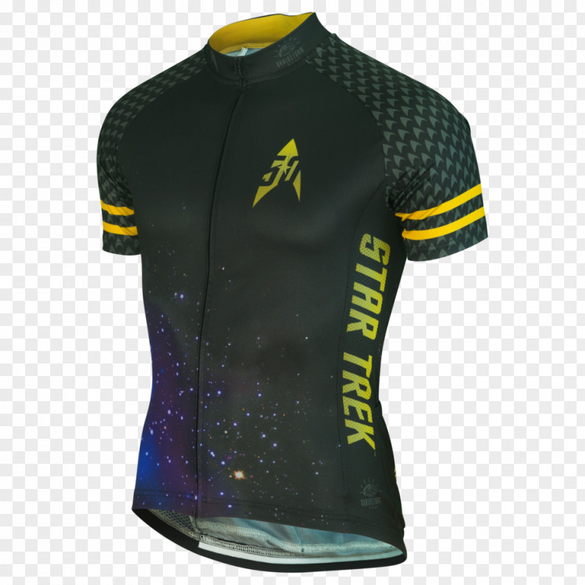 T-shirt Cycling Jersey Star Trek PNG