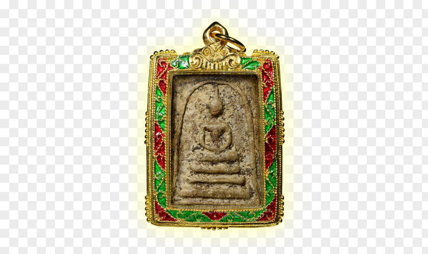 Thai Buddha Sothon Thailand Amulet Ubosot Locket PNG