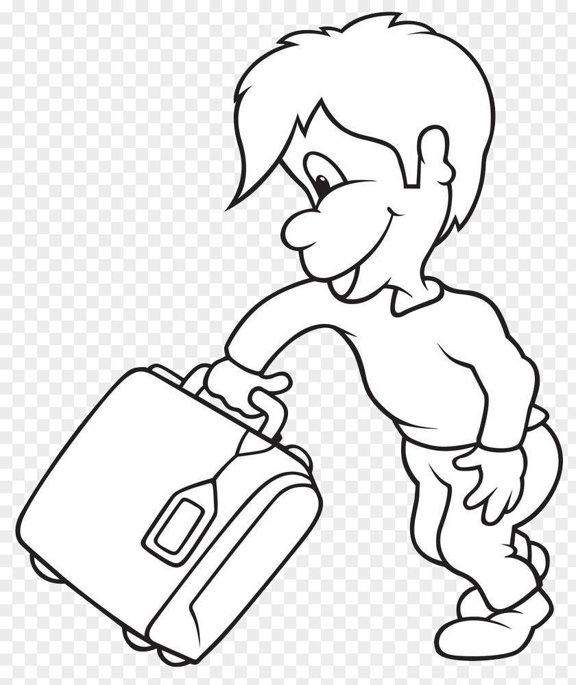 The Child Takes Bag Baggage Reclaim Carousel Airport Clip Art PNG
