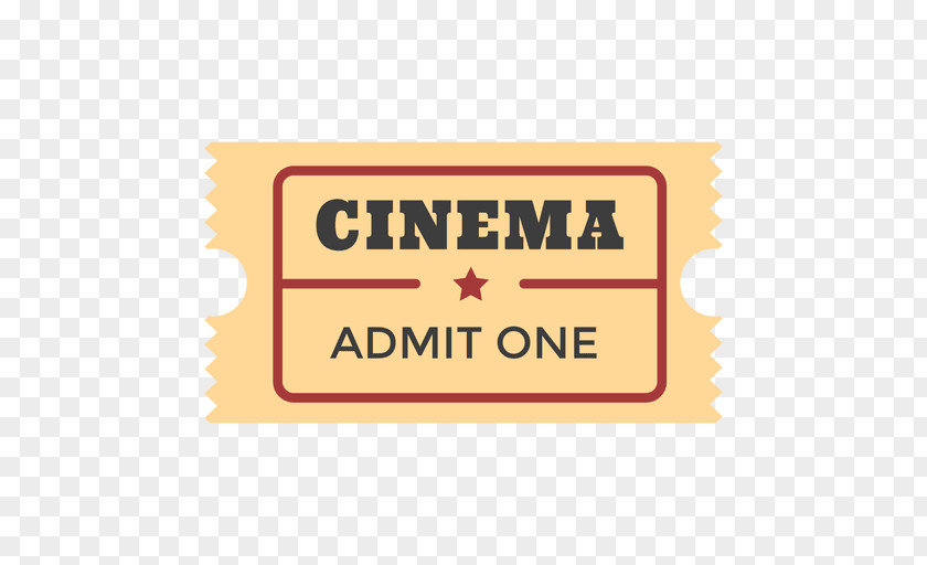 Ticket Film Cinematography PNG