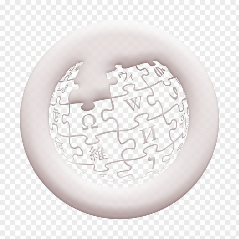 Wikipedia Logotype Of Earth Puzzle Icon Social Icons Rounded PNG